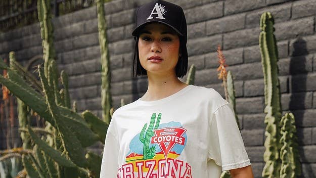 Rhuigi Villaseñor, the Coyotes' Creative Strategist, is the designer behind the new collection and a larger push to "reimagine" the team's retail experience.