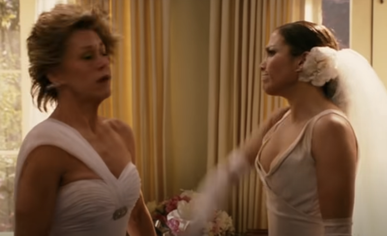 j.lo slapping jane in the scene