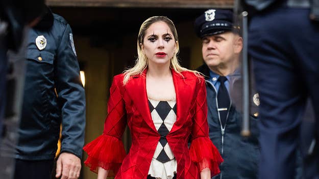 With production underway on Todd Phillips' 'Joker' sequel 'Joker: Folie à Deux' fully underway, Lady Gaga has been spotted in costume as Harley Quinn in NYC.