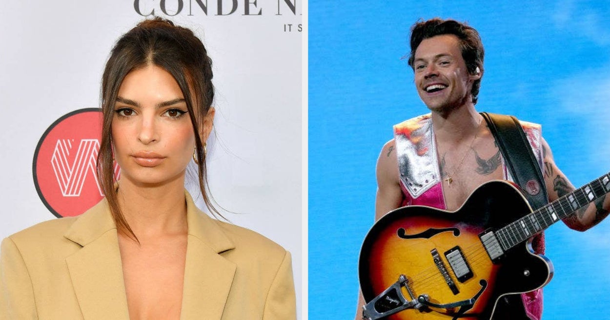 Harry Styles And Emily Ratajkowski Were Spotted Making Out, And People Have A Lot Of Reactions