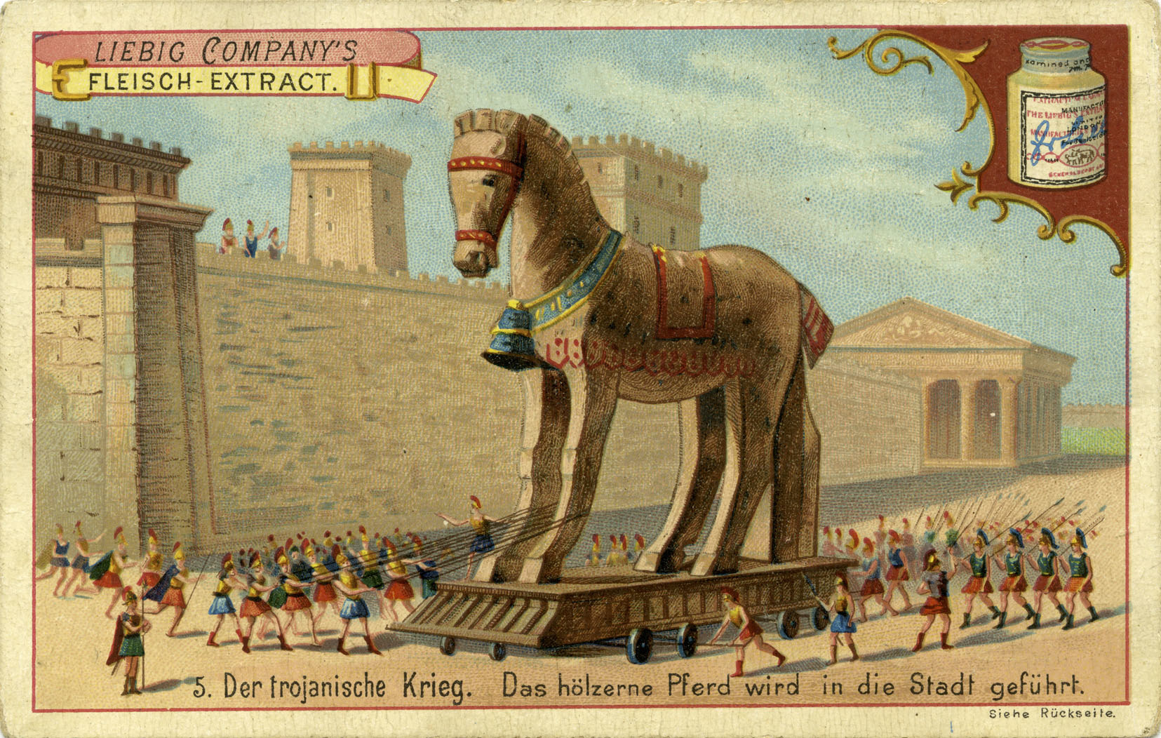 Rendering of the Trojan horse