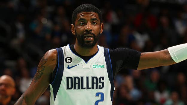 Fresh off ripping Dallas Mavericks fans for booing the team after a loss at home, Kyrie Irving had a Charlotte Hornets fan removed from their game on Sunday.