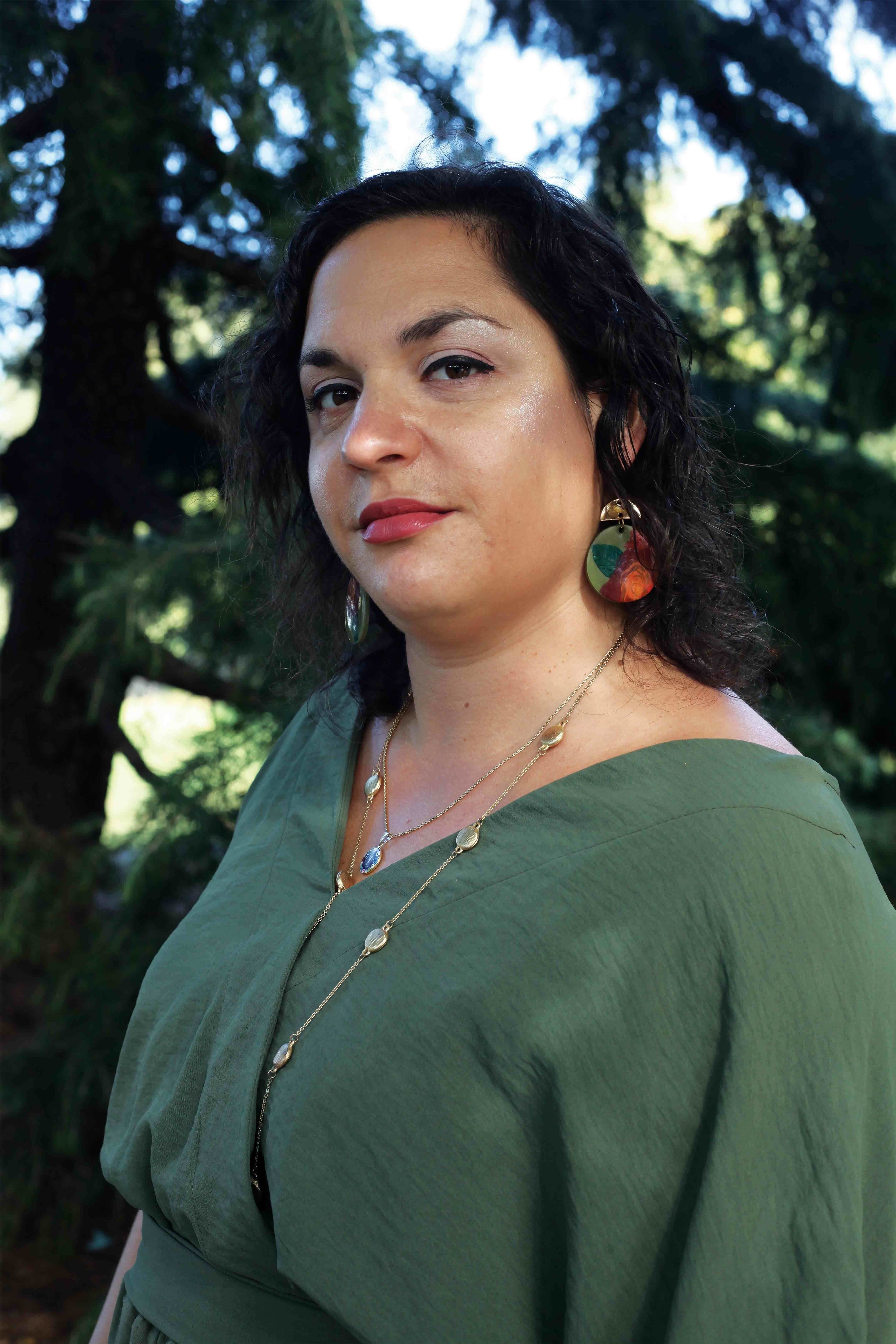 A photo of Daniele Gilbert standing outside