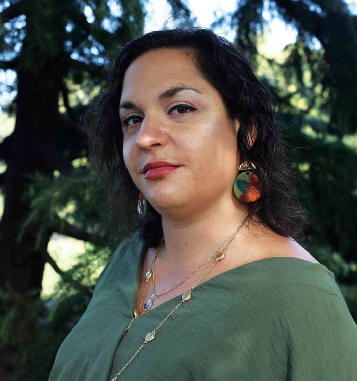 A photo of Daniele Gilbert standing outside