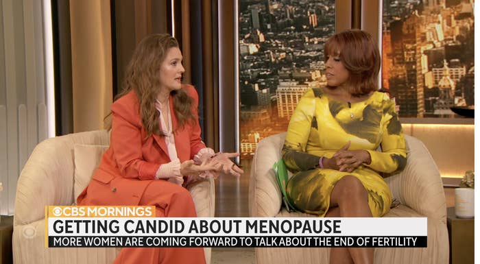 Drew Barrymore on "CBS Mornings"