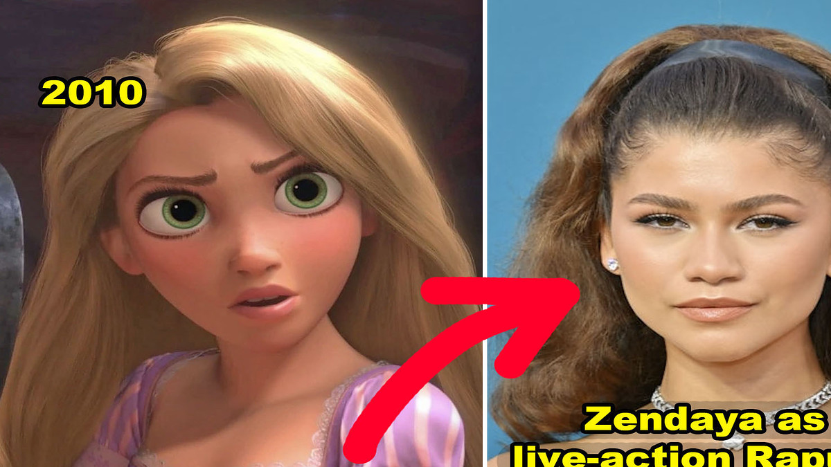 Disney Rapunzel - Live Action - First Look 