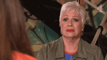 a gif of trish from hollyoaks saying yeah, I am amazing