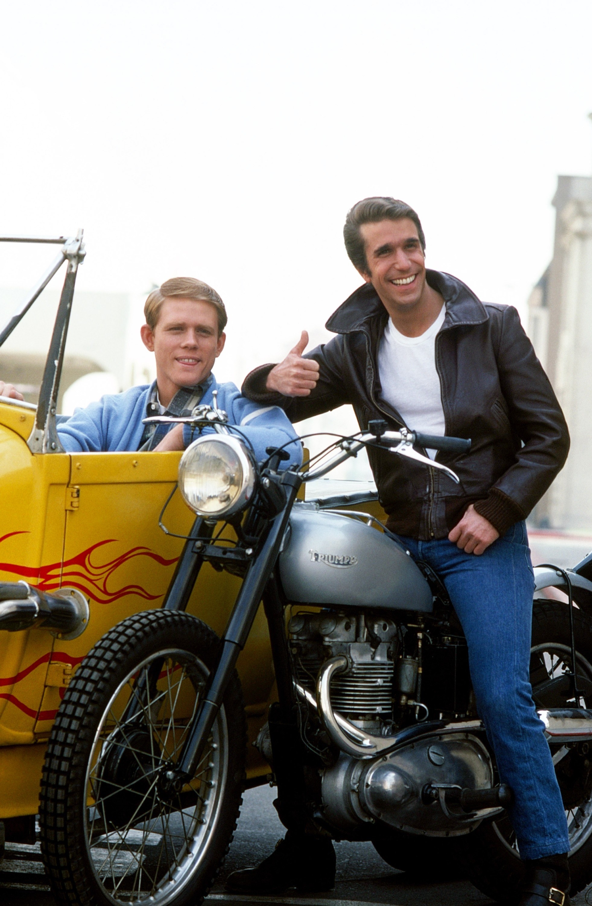 fonzie happy days motorcycle