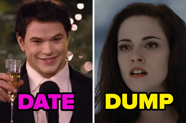 Here Are Some "Twilight" Characters, Would You Date Or Dump Them?