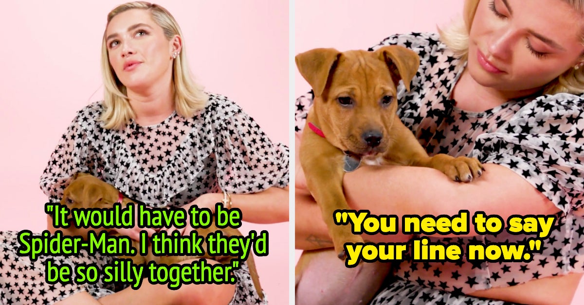 Florence Pugh Finally Did The Puppy Interview — You’re Welcome
