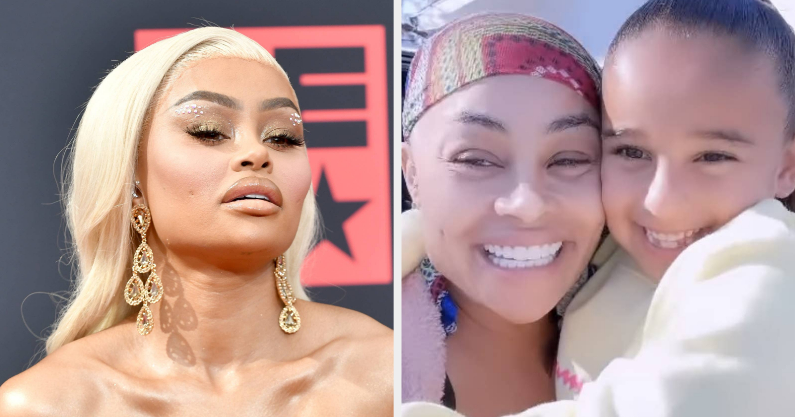 Blac Chyna is seen for the first time since reports that she's