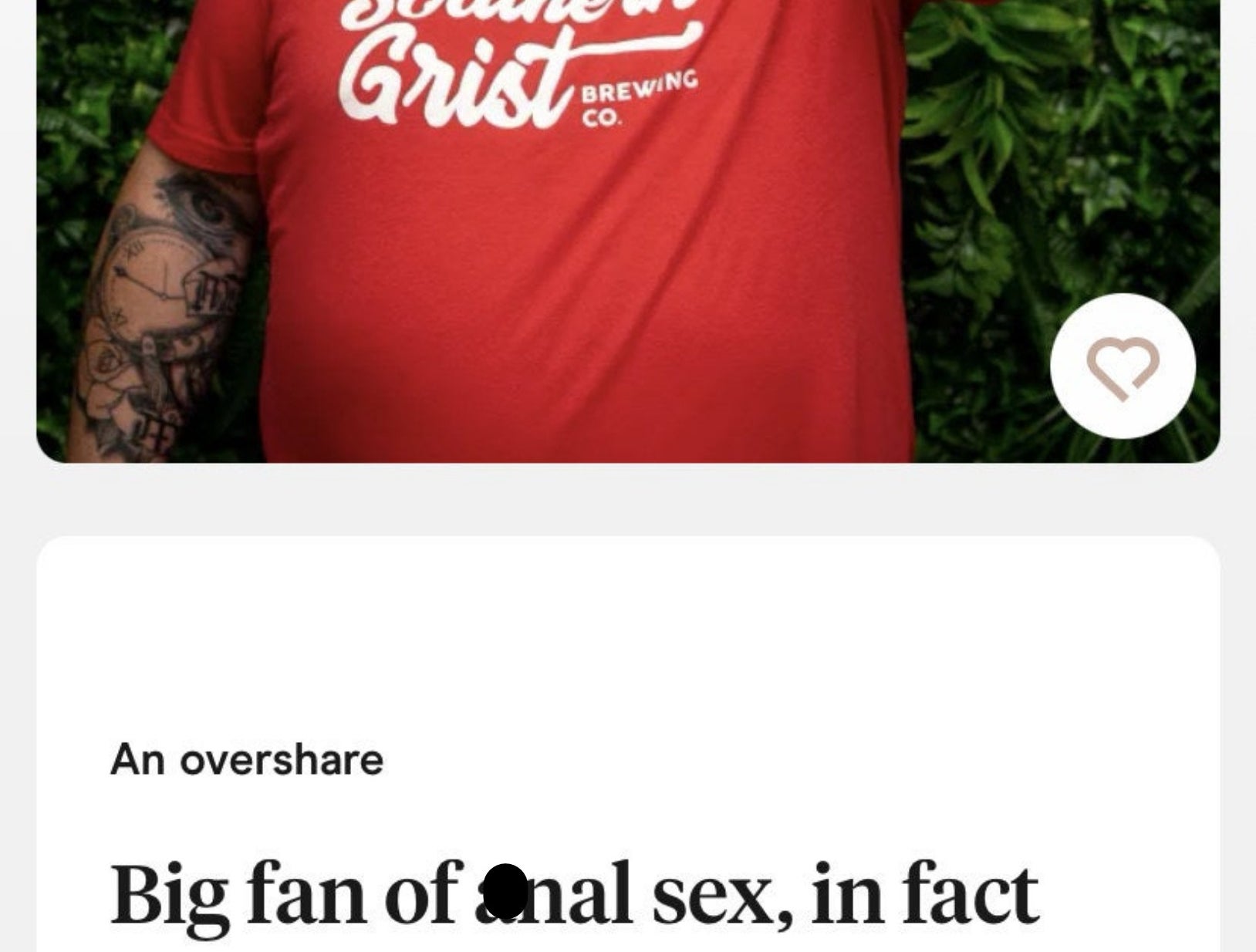 big fan of anal sex, giving not receiving to clarify