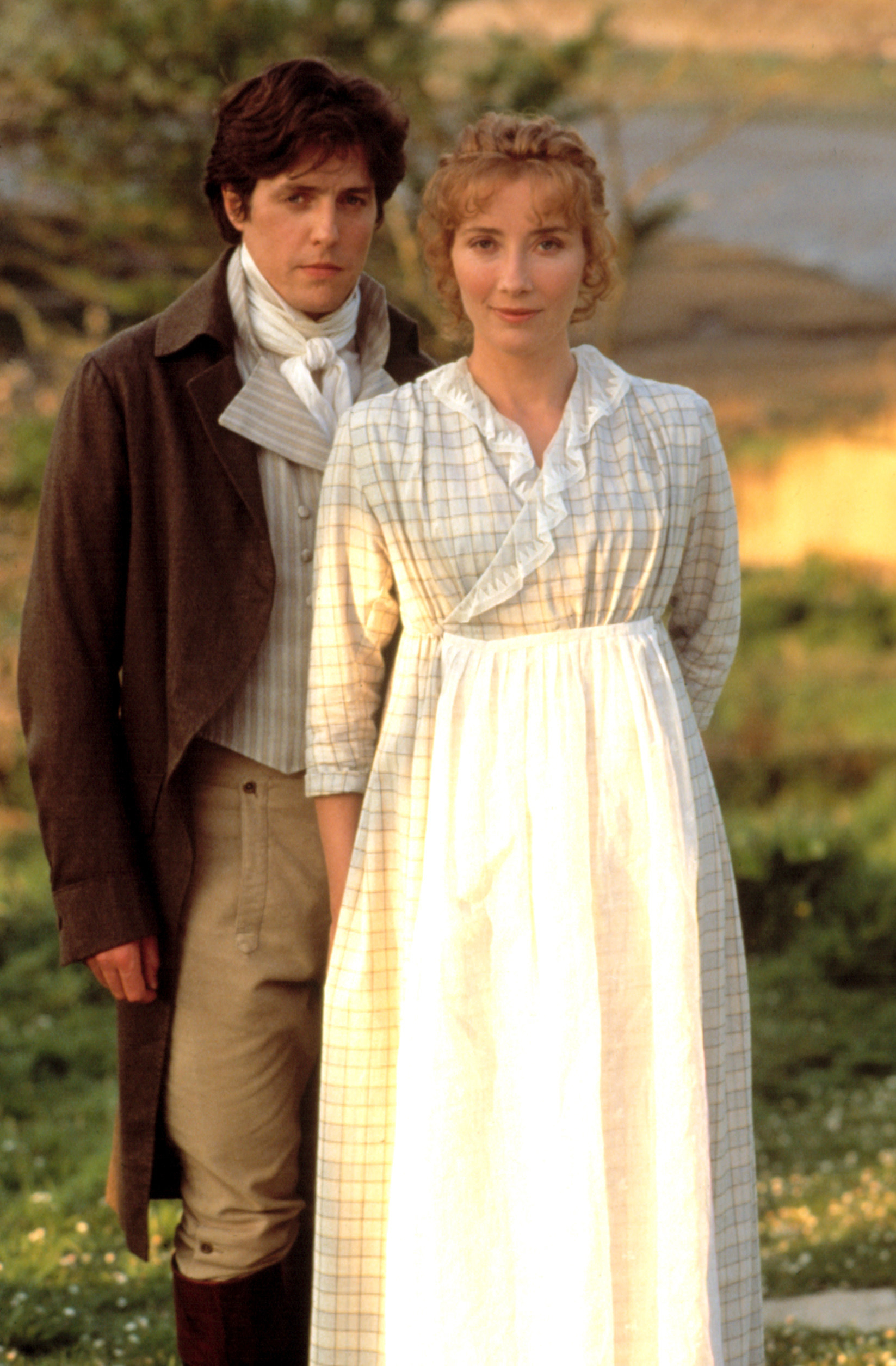Hugh and Emma in period costumes