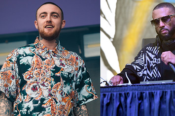 Mac Miller and Madlib pictured at separate shows