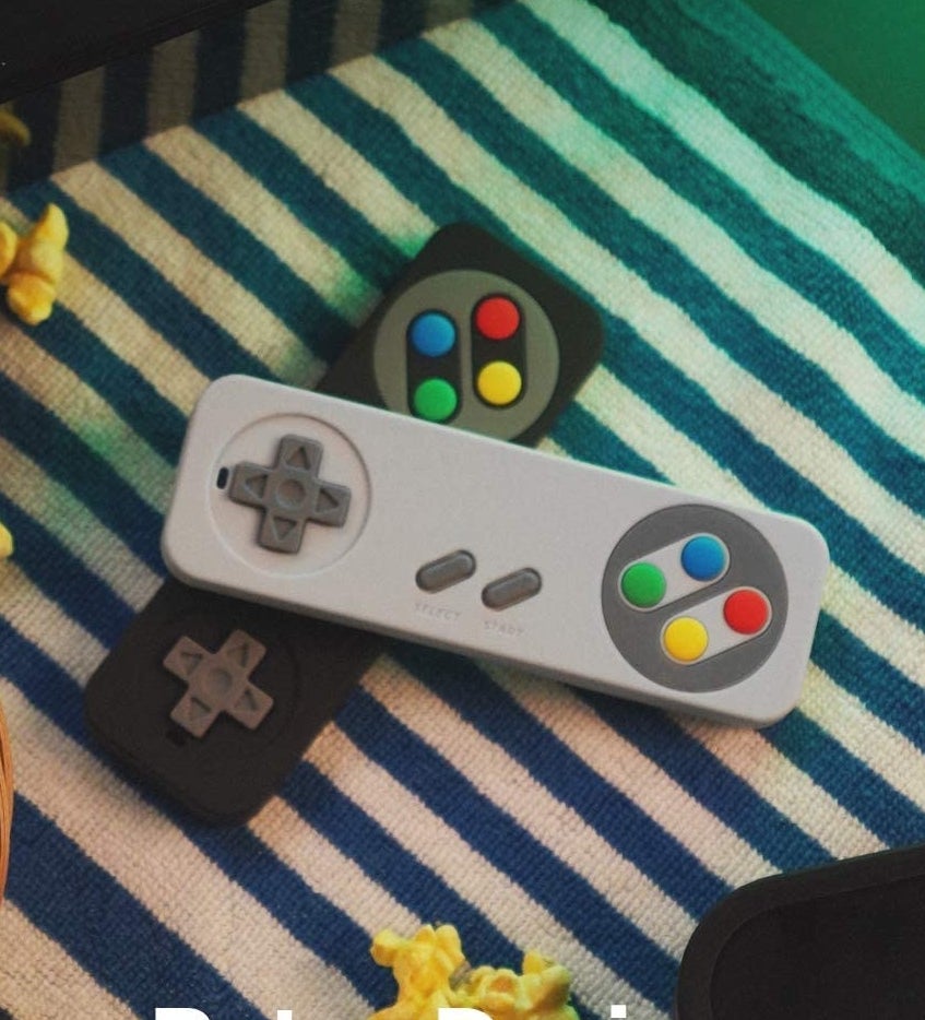 two apple controllers in the silicone covers