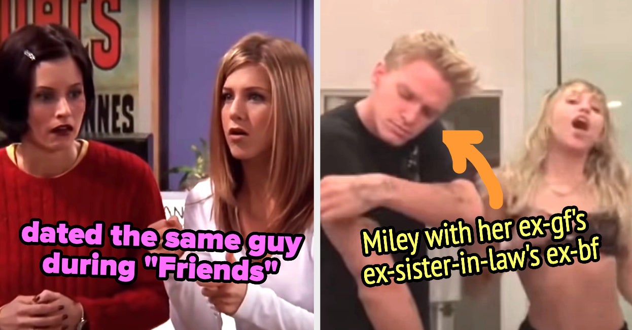 15 Messy Connections Between Celebs, Their Friends, And Their (Alleged) Exes