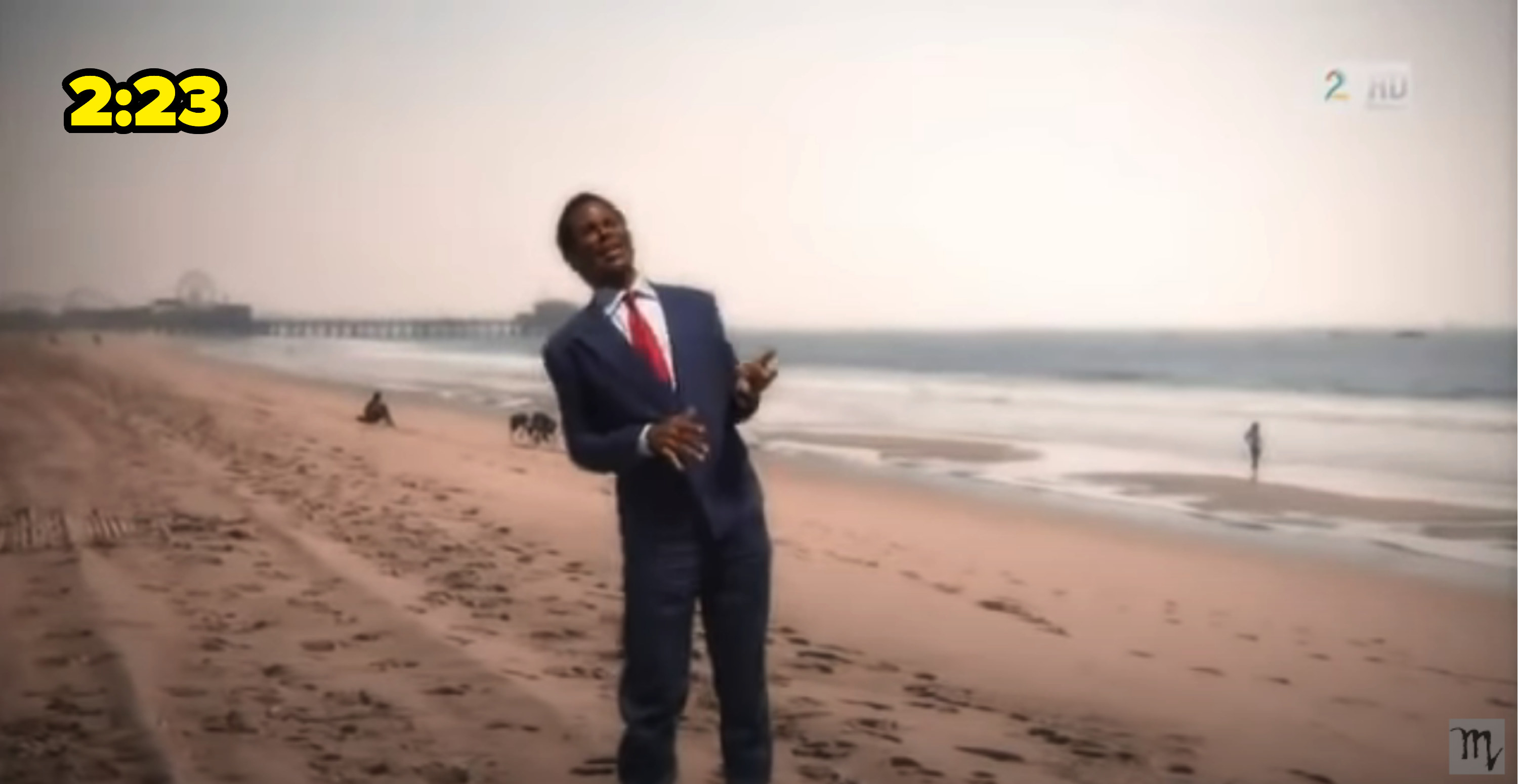 Screenshot from the &quot;Let It Be&quot; video