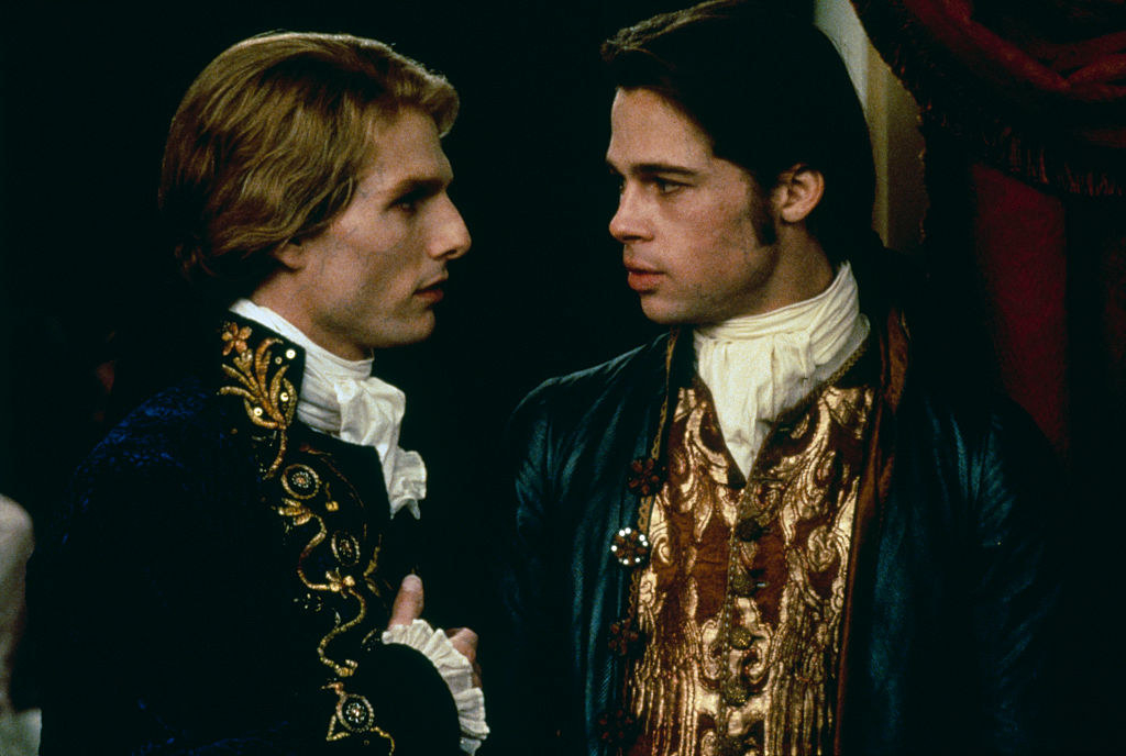 closeup of the two actors in the film