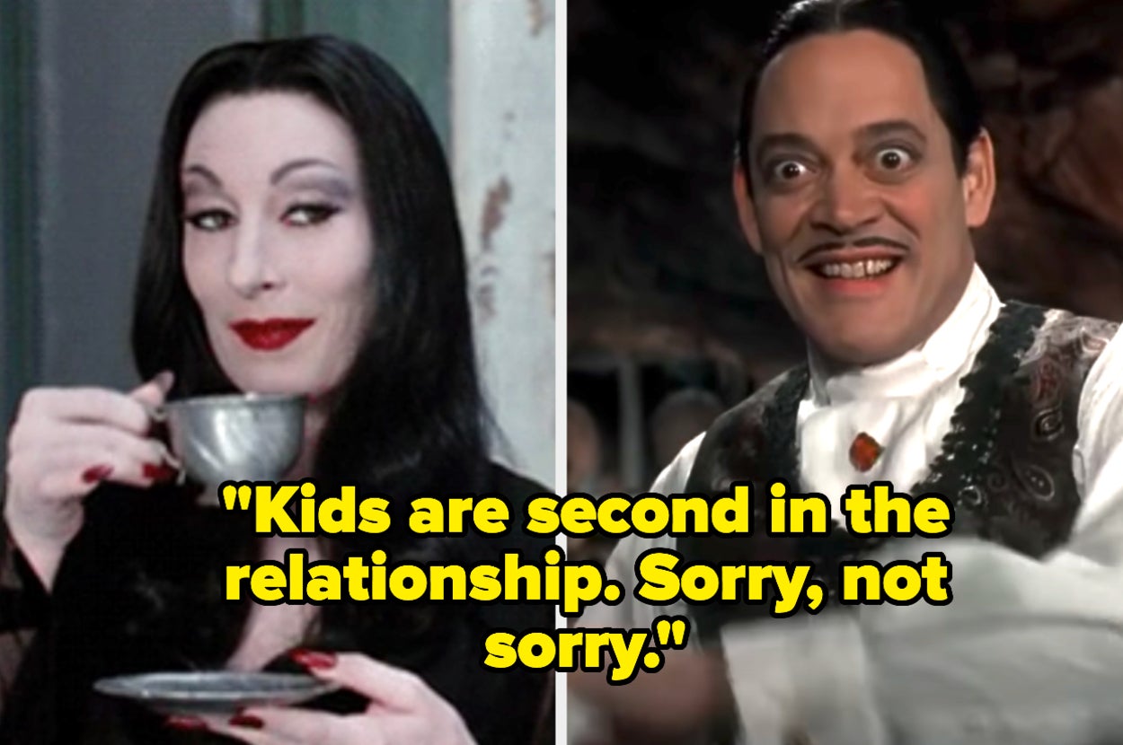 morticia and gomez addams