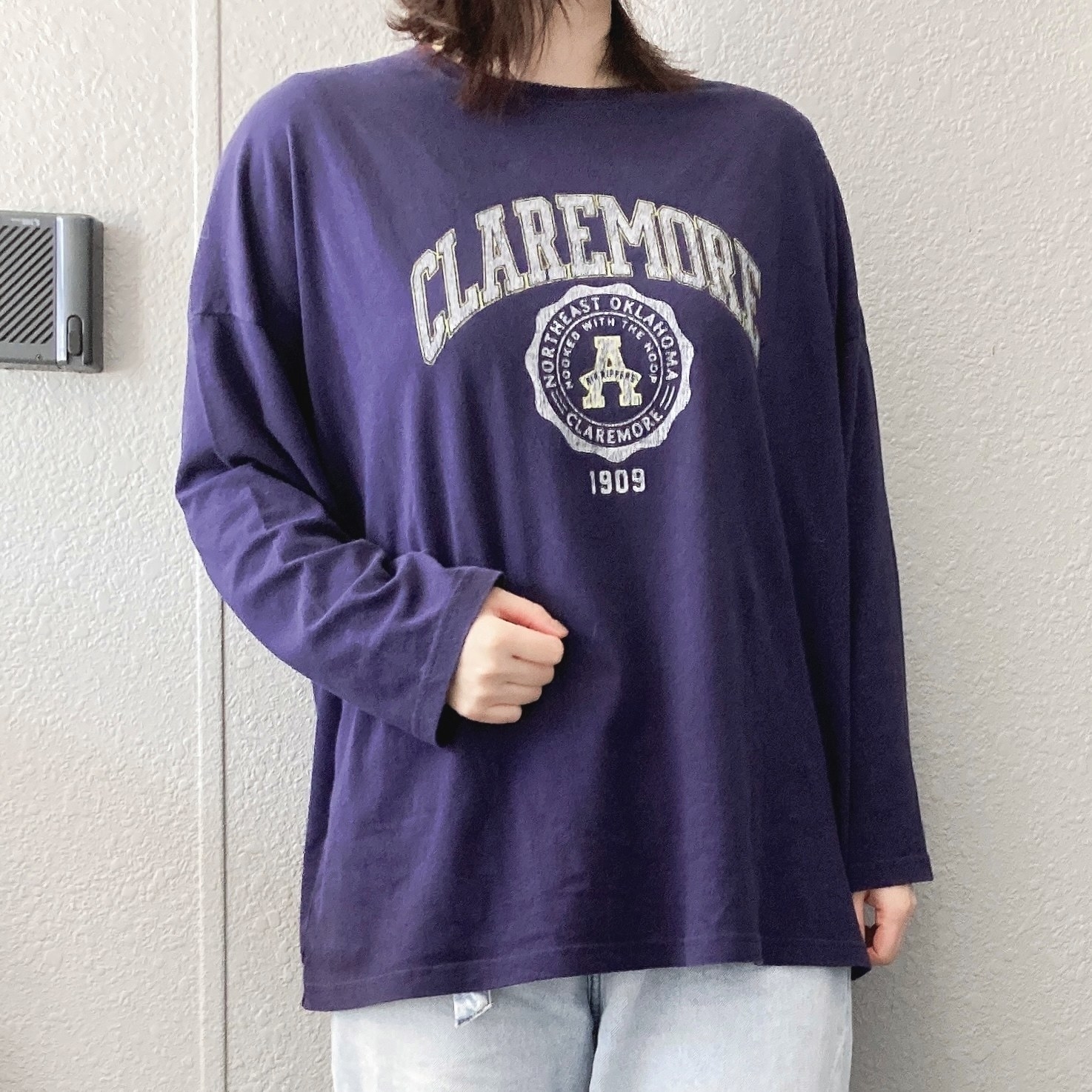 niko and…(ニコアンド)のおすすめのレディースアイテム「BIGシルエットロゴロンTEE」