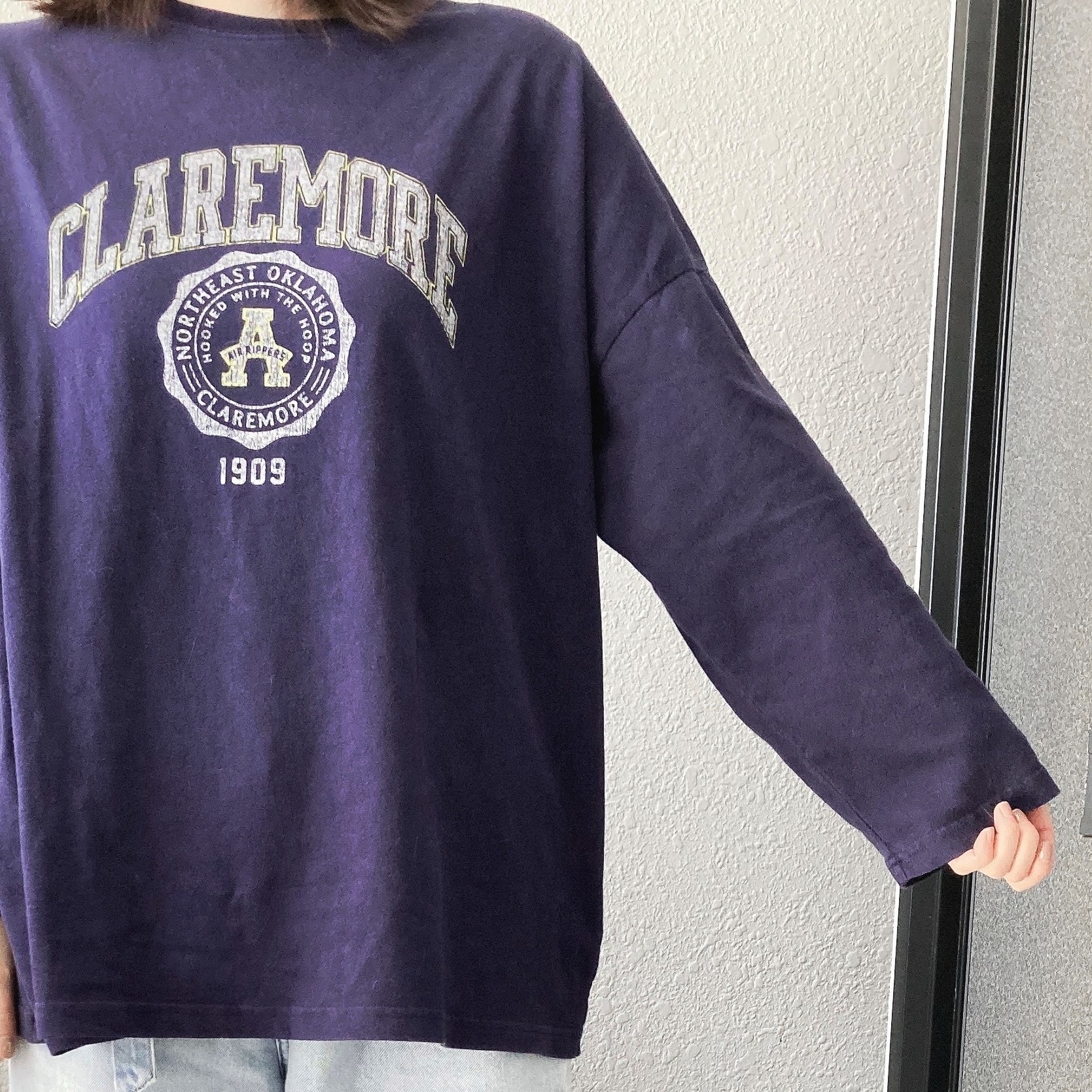 niko and…(ニコアンド)のおすすめのレディースアイテム「BIGシルエットロゴロンTEE」