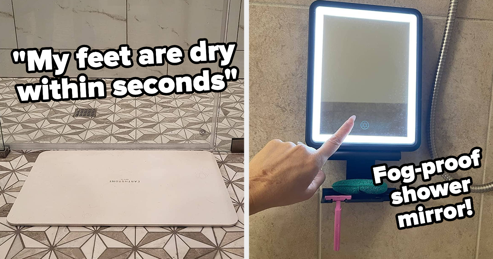 This TikTok-Famous Hair Catcher Will Keep Your Shower Walls