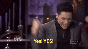 Tom Sandoval saying &quot;Yes! Yes!&quot;