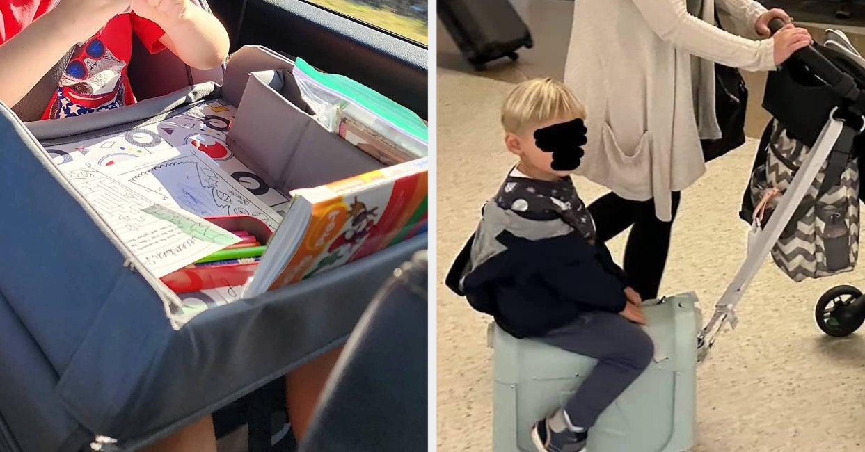 27 Products Parents Swear By For Traveling With Young Kids