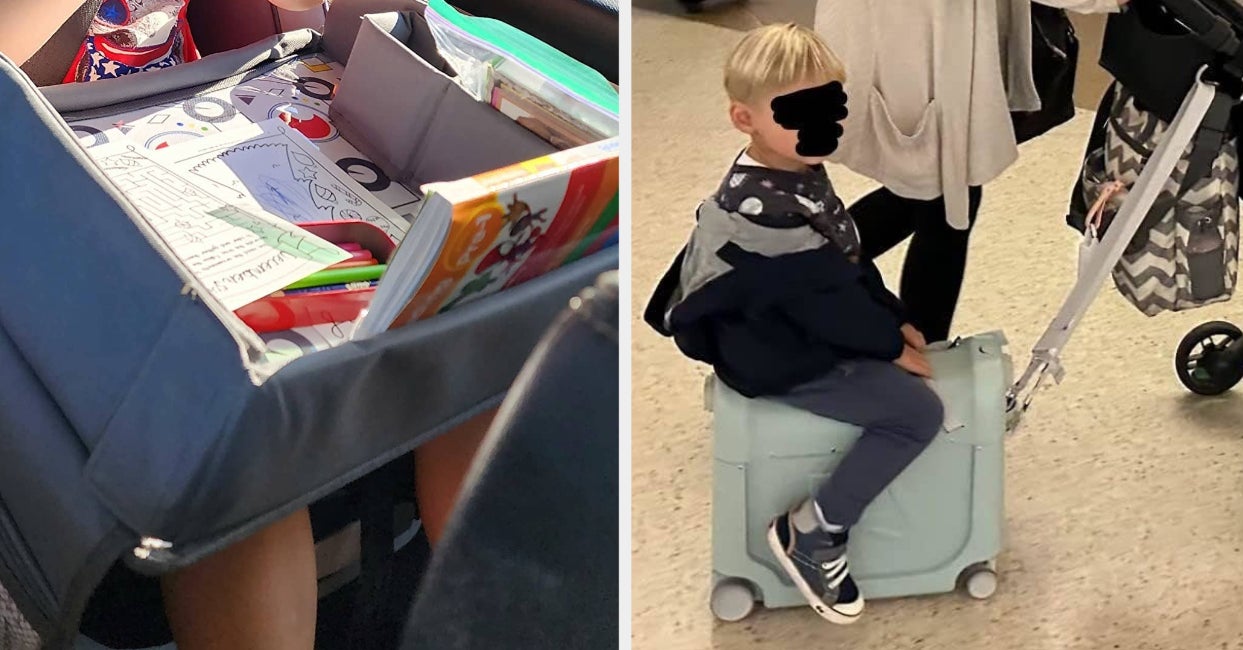 27 Products Parents Swear By For Traveling With Young Kids
