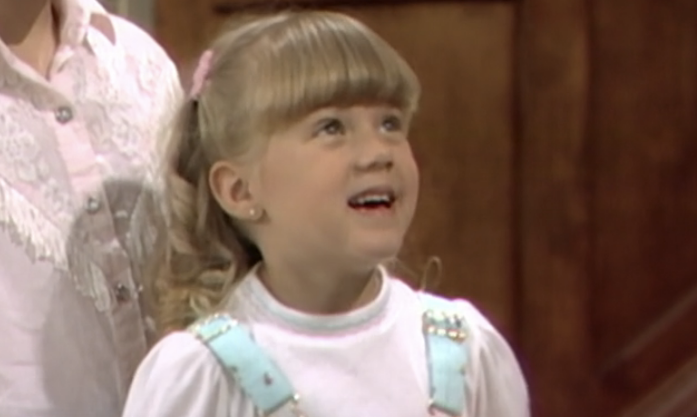 Jodie as Stephanie in the first episode of Full House
