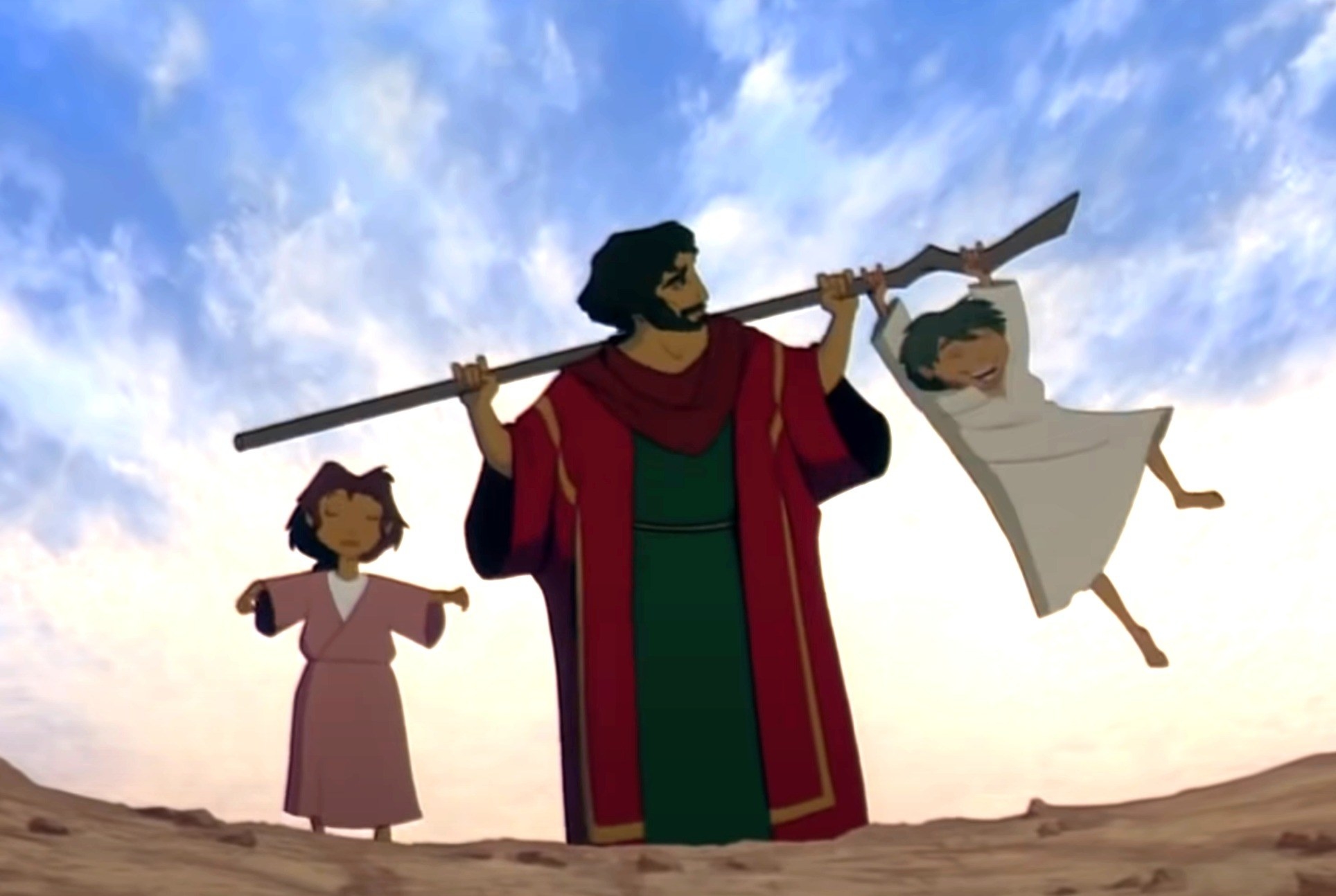 Screenshot from &quot;The Prince of Egypt&quot;