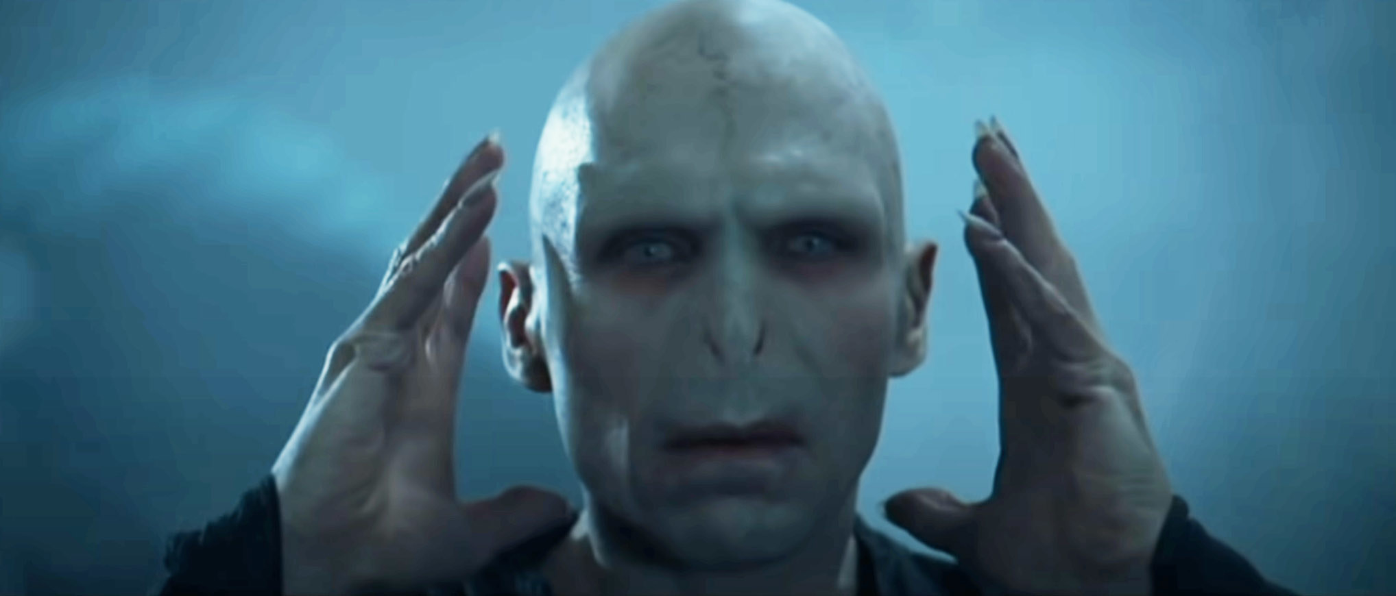 Ralph as Voldemort in Goblet of Fire