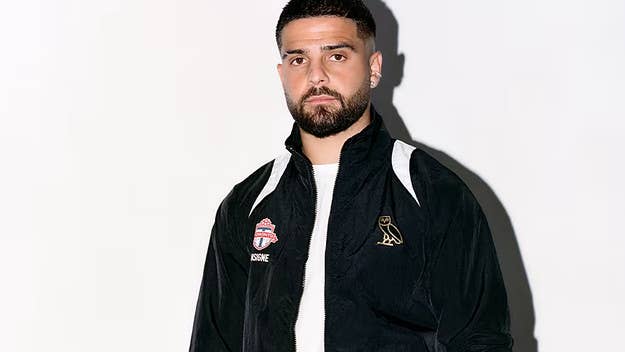 After a successful collab following his arrival last season, Toronto FC star Lorenzo Insigne has once again teamed up with OVO for a new track jacket.