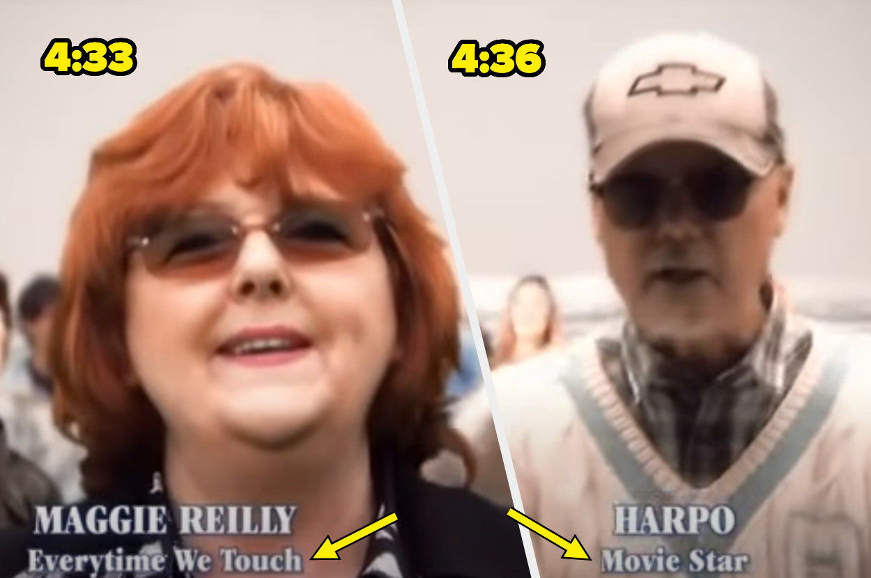 Side-by-side of Maggie Reilly and Harpo