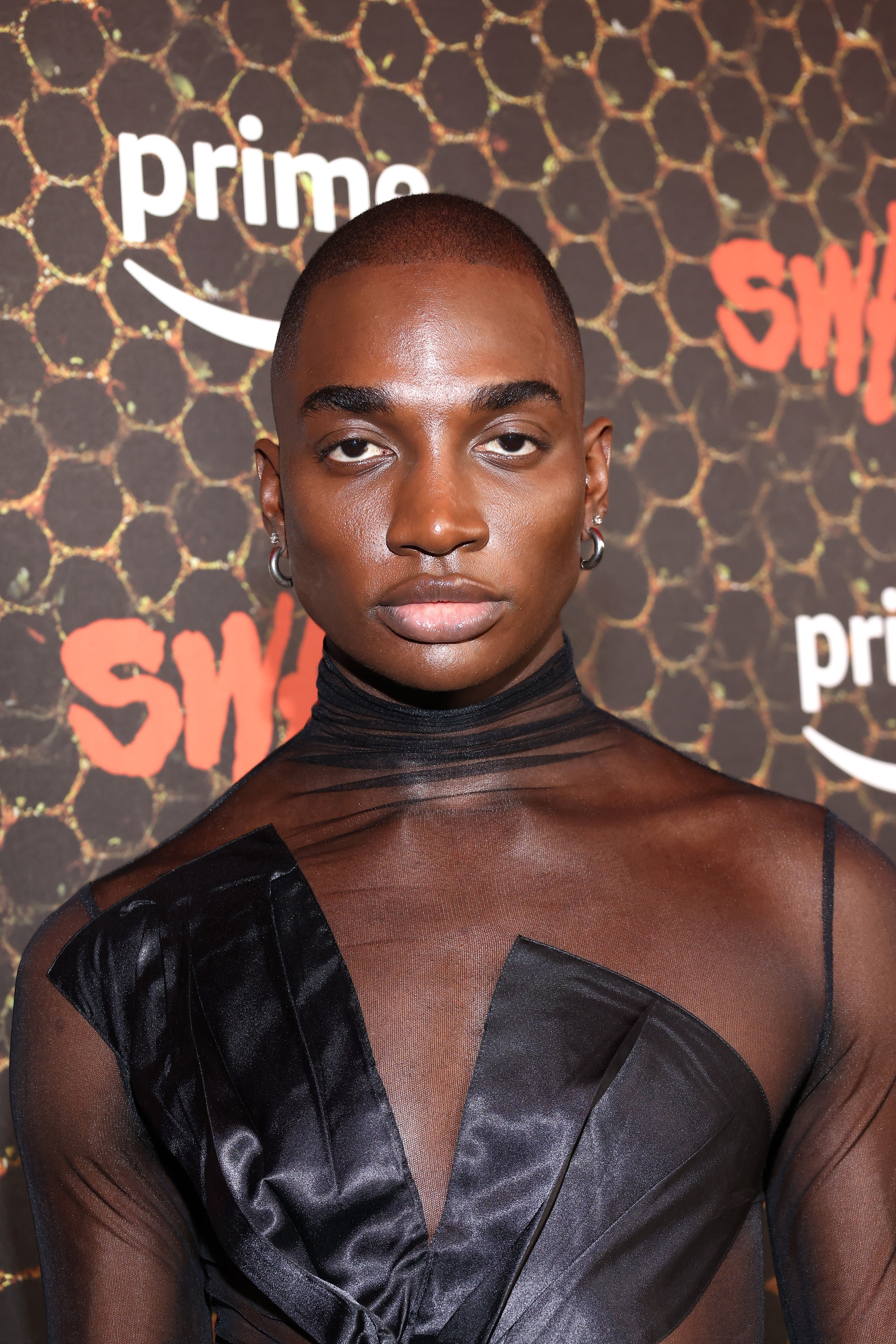 Rickey Thompson at the premiere of Swarm
