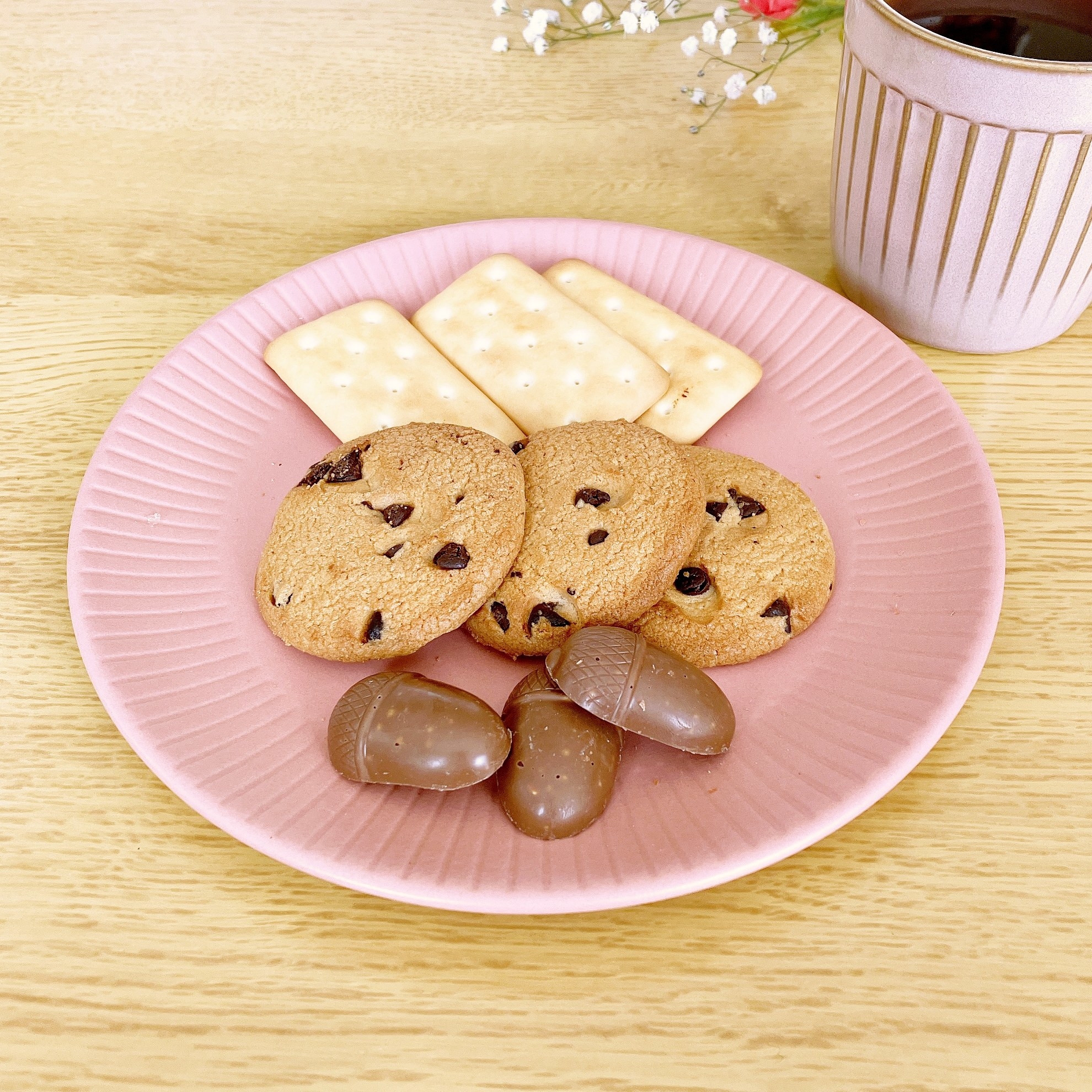 Seria（セリア）のおすすめ食器「プレートLダスティカラー 約18.5cm」