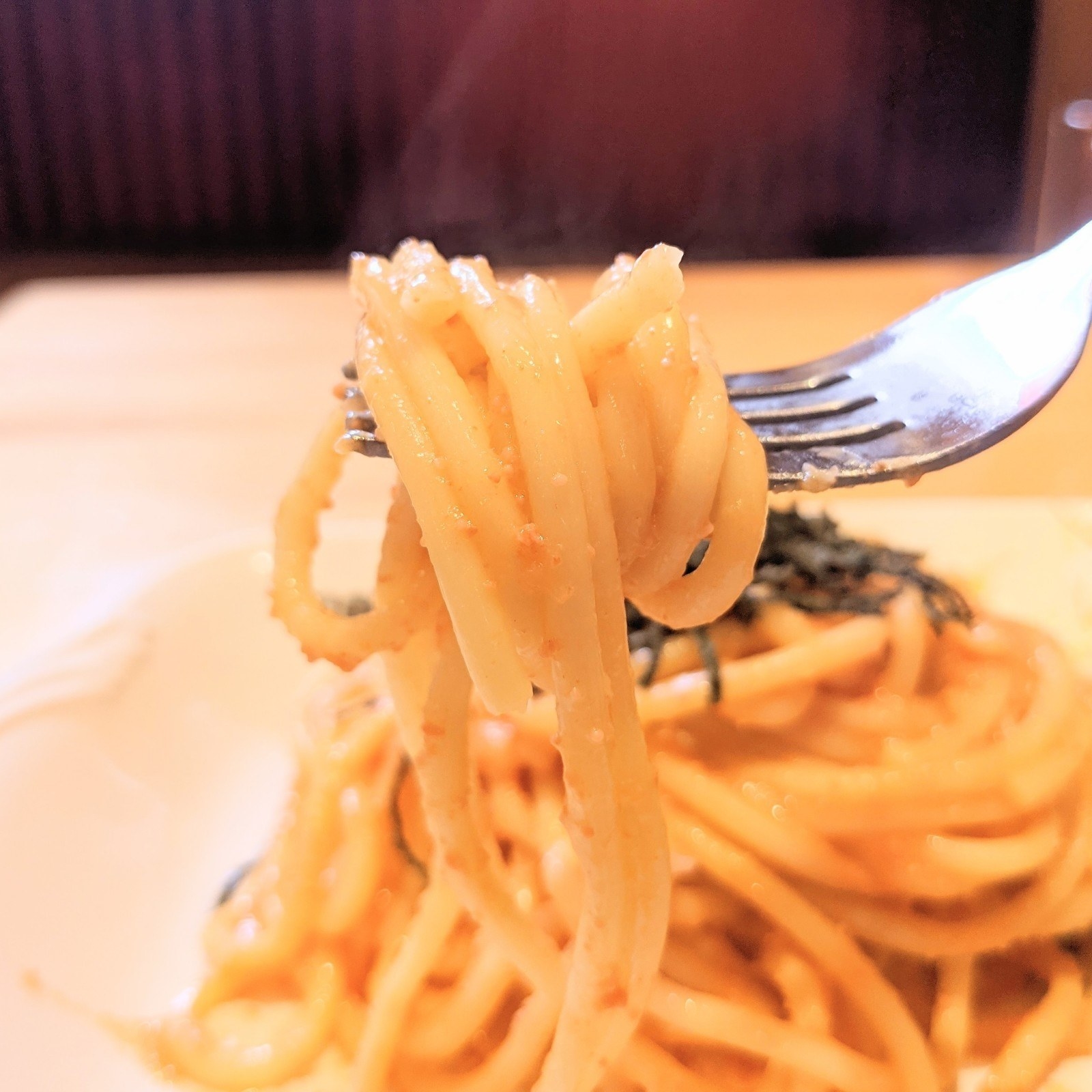 コメダ珈琲店のおすすめスパゲッティ「『つぶつぶなめらか』めんたいクリーム」