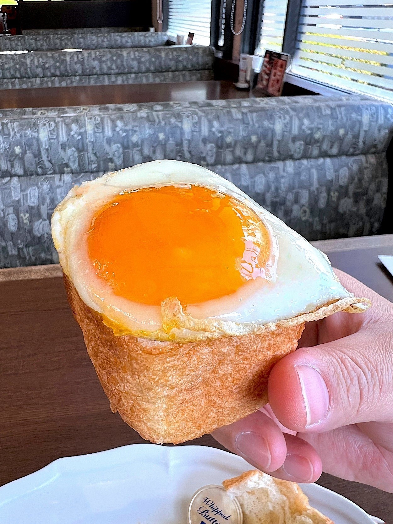 Royal Host（ロイヤルホスト）のおすすめのメニュー「モーニングプレート（フライエッグ）」