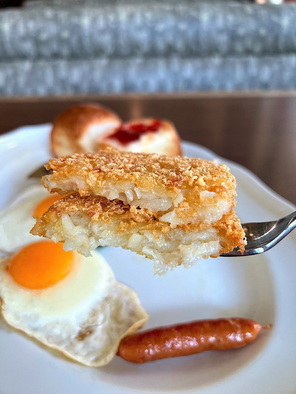 Royal Host（ロイヤルホスト）のおすすめのメニュー「モーニングプレート（フライエッグ）」