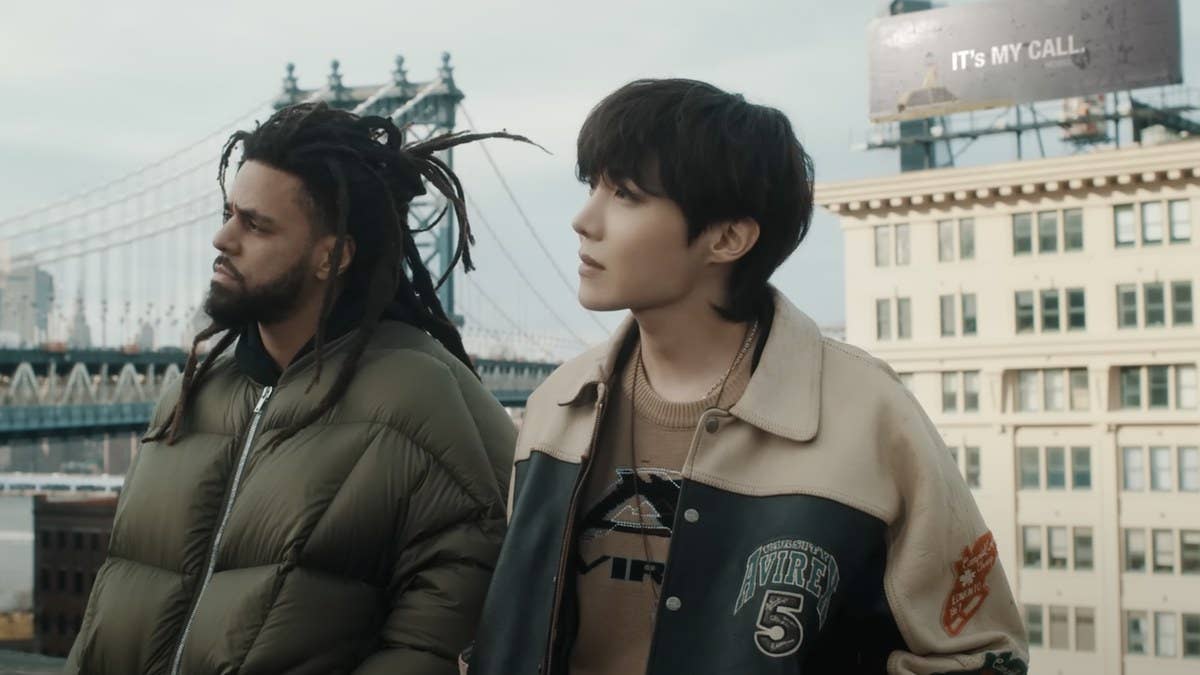 After citing J. Cole as a major inspiration, the BTS artist got his wish and recruited the Dreamville MC for the new single and video “On the Street.”