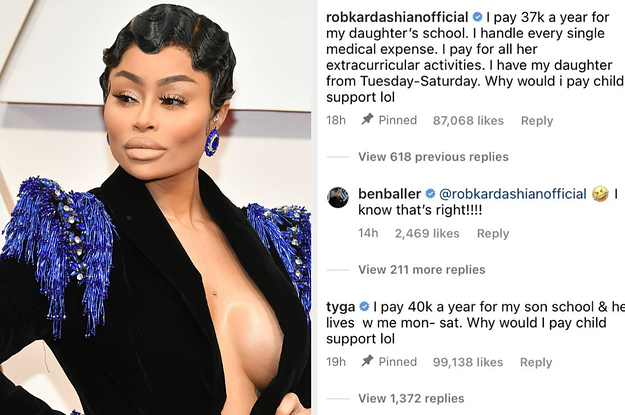 Blac Chyna Said She “Cannot Control” If Khloé Kardashian Watches Her Daughter When She’s Spending Allocated Time With Rob Kardashian