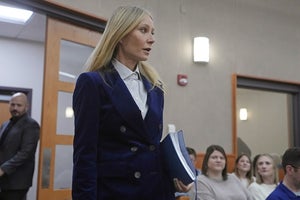 She wasn't liable for Terry Sanderson's injuries, but Gwyneth Paltrow's courtroom attire slayed.