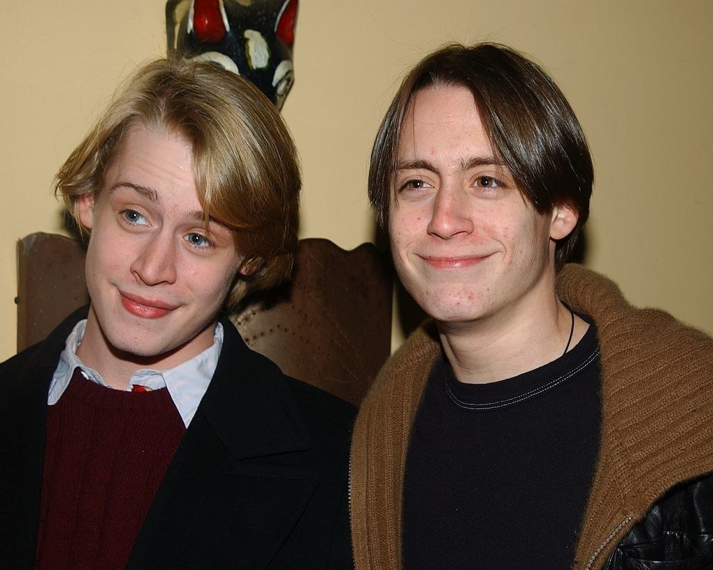 From left to right: Macaulay and Kieran