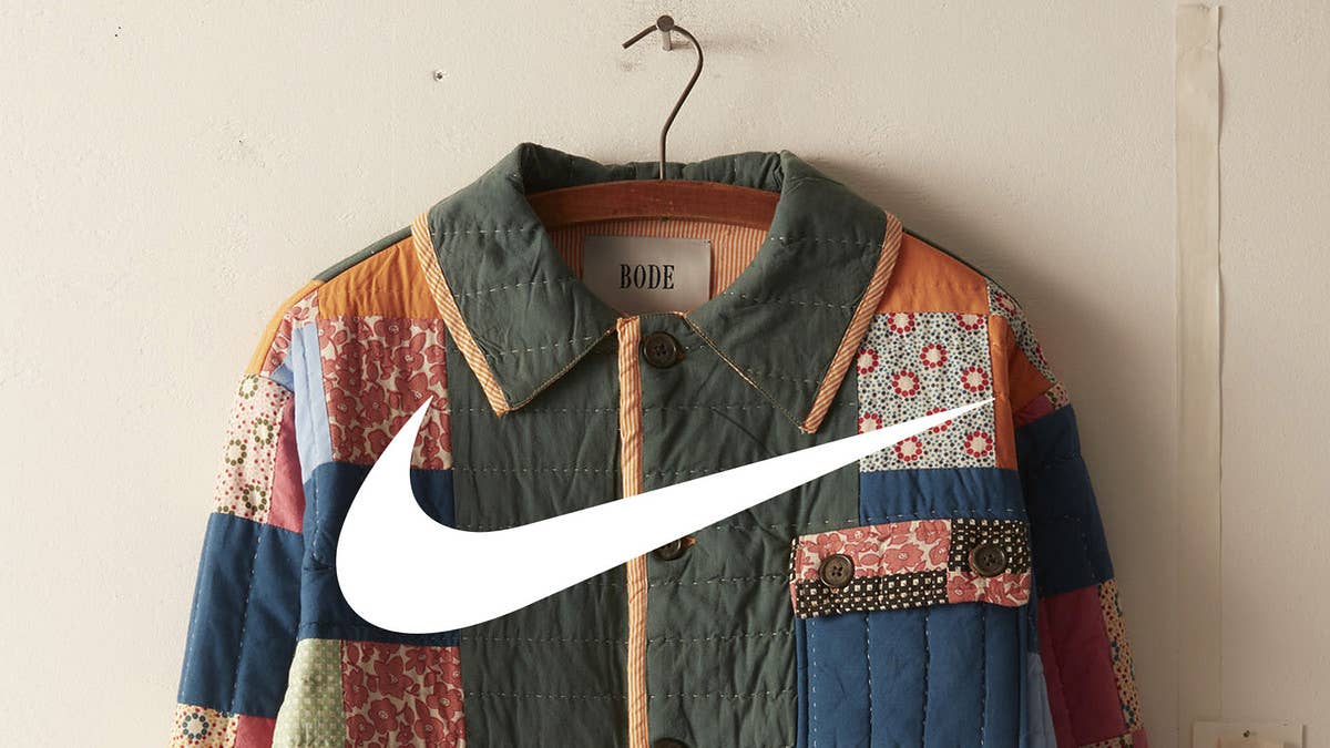 The upcoming collaboration from Bode x Nike will feature a retro of the Astro Grabber, an original Nike football shoe made for astroturf, sources tell Complex.