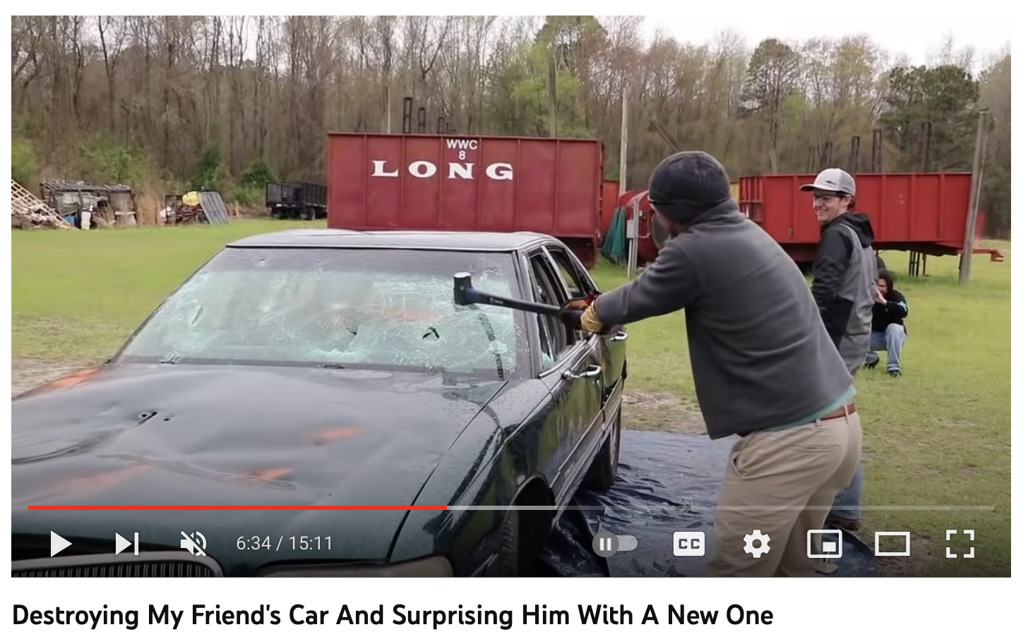 &quot;Destroying My Friend&#x27;s Car And Surprising Him With A New One&quot;