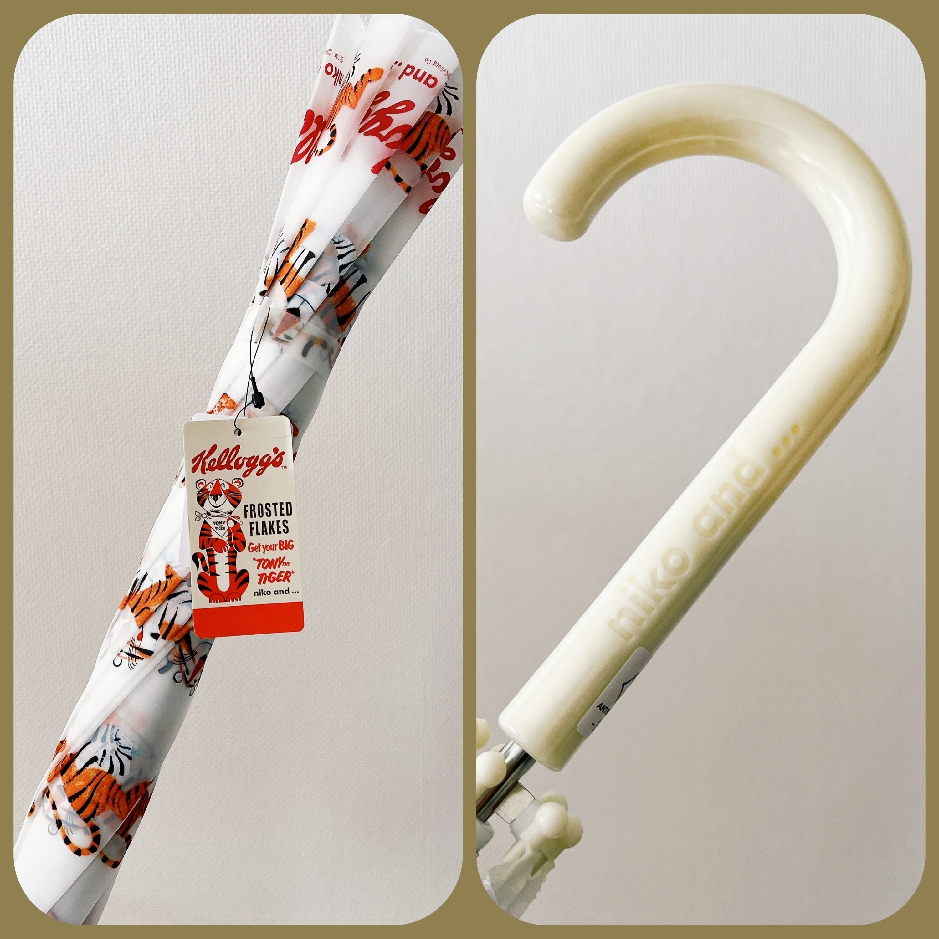 niko and&hellip;（ニコアンド）のオススメの雑貨「【Kellogg's(ケロッグ)】コラボビニール傘」