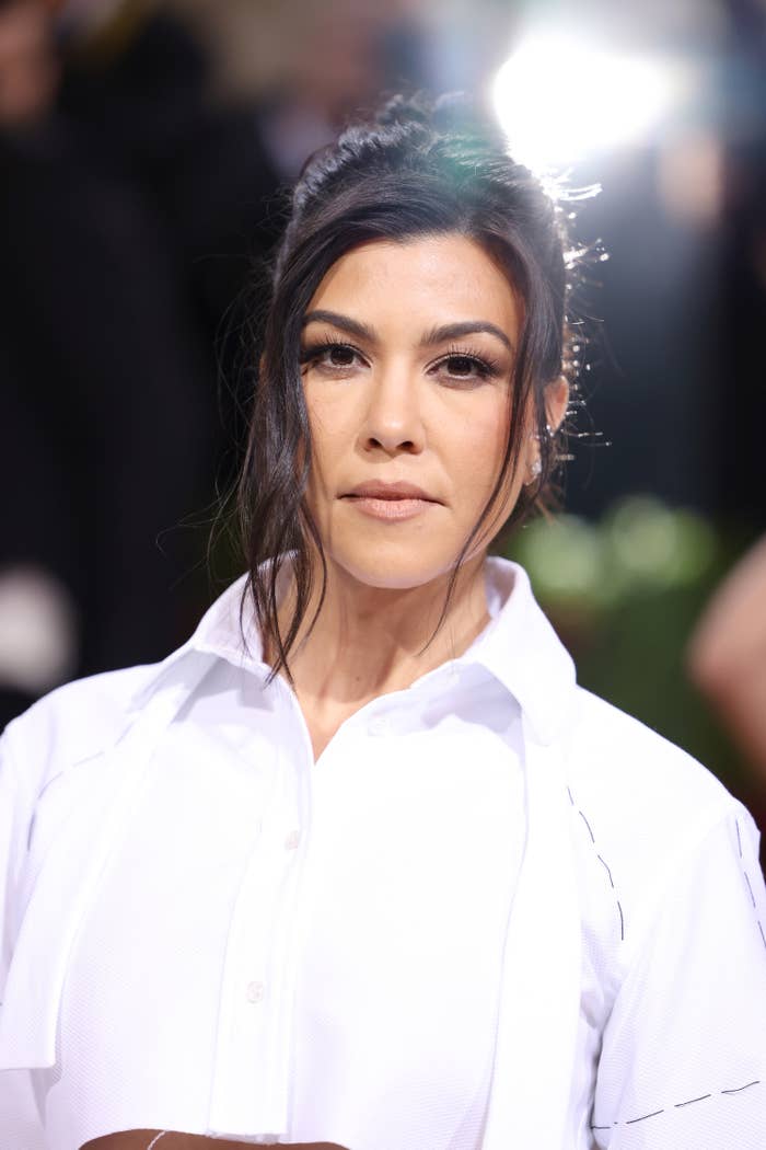 closeup of kourtney