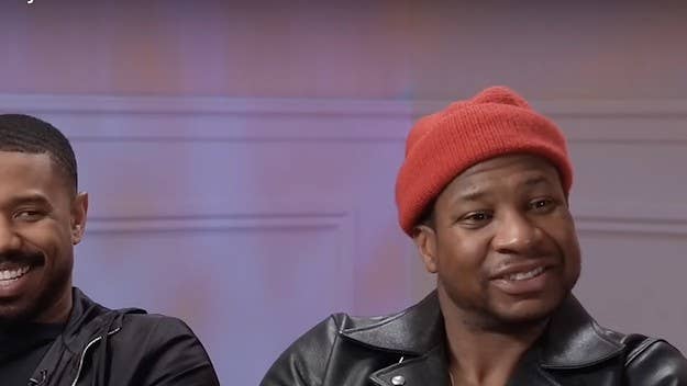 The 'Creed III' stars went viral this week, after their joint interview with 'Pay Or Wait' journalist Sharronda Williams. Check out the viral moment here.