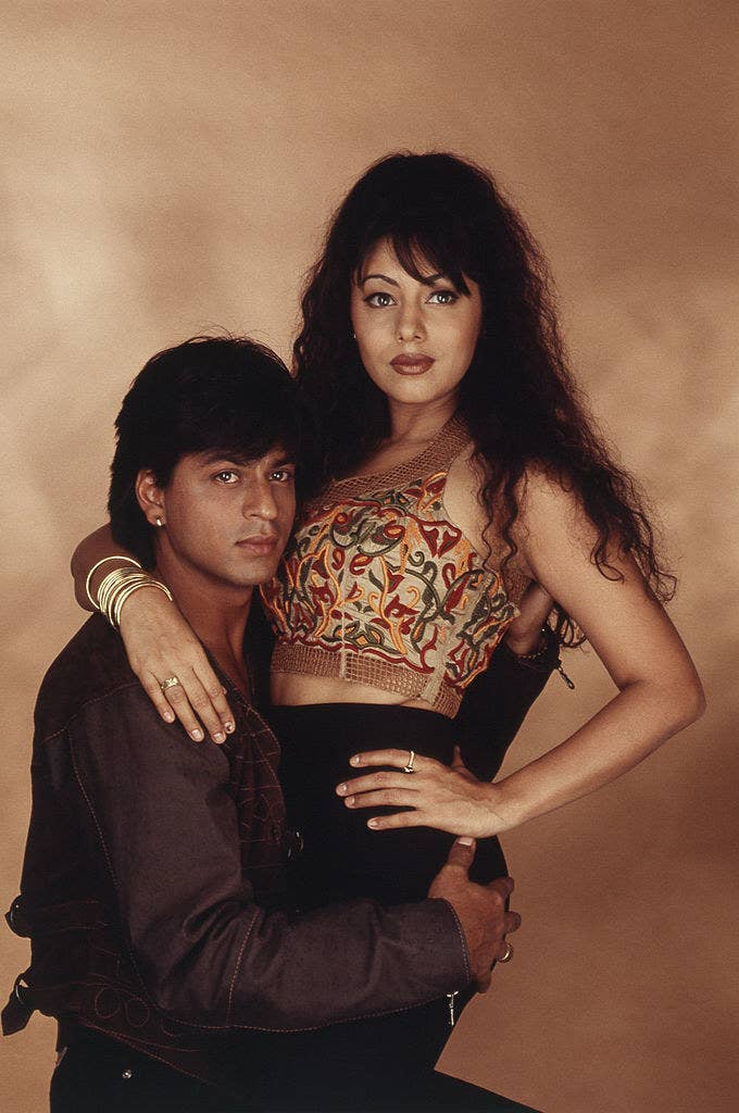 1990, Portrait of Shahrukh Khan and Gauri Khan
