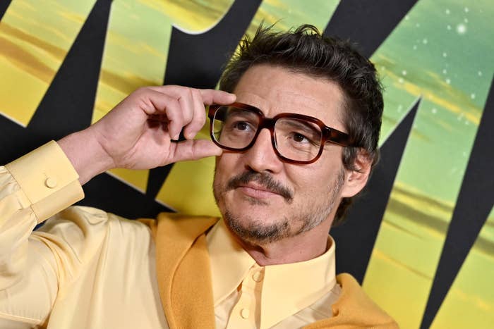 Closeup of Pedro Pascal